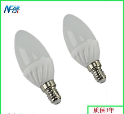 LED陶瓷蜡烛灯3W LED水晶灯头 LED床头灯图片-深圳南方高科照明有限公司 -